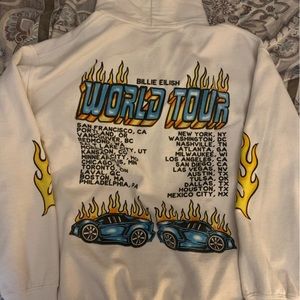 billie eilish first world tour hoodie